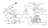Diagram for Nissan Shift Cable - 34935-ZS02A