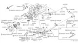 Diagram for Nissan Maxima Cylinder Head Bolts - 21012-V5011