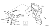 Diagram for Nissan Rogue Oil Filter - 15200-BV80A