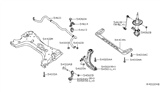 Diagram for Nissan Sway Bar Kit - 54611-4AF1A