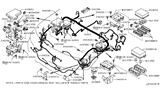 Diagram for Nissan Fuse Box - 24381-7990A