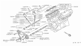 Diagram for Nissan 300ZX Camshaft Seal - 13042-D0100