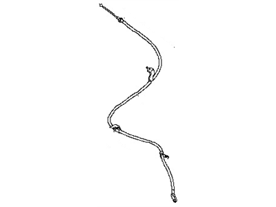 Nissan Frontier Parking Brake Cable - 36531-EB00B
