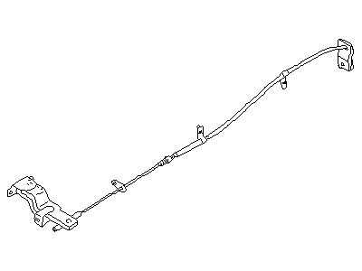 Nissan 200SX Parking Brake Cable - 36402-01F00