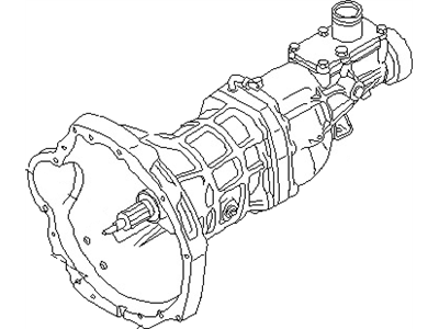 Nissan Hardbody Pickup (D21U) Transmission Assembly - 32010-1S702