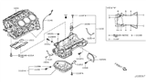 Diagram for Nissan Murano Drain Plug Washer - 11026-31U00
