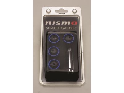 Nissan NISMO LICENSE PLATE BOLT SET-BLUE 84816-PLBBL
