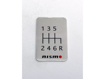 Nissan Nismo 6Spd Shift Pattern Emblem 96935-RN001