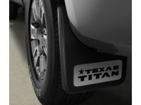 Nissan Titan Mud Flap Front Kit - 999J2-W80D5