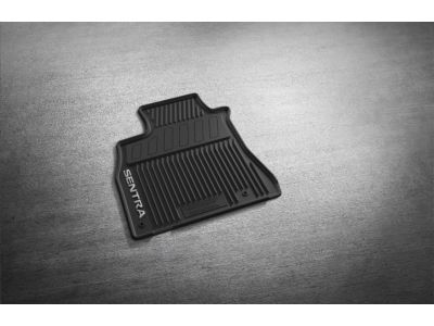 Nissan All-Season Floor Mats - Black Rubber (4 Piece) T99E1-6LB0B