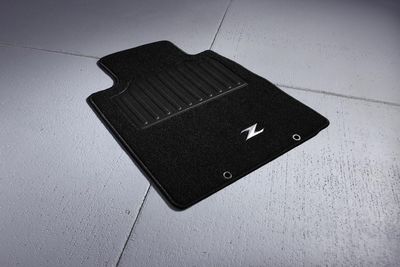 Nissan Carpeted Floor Mats (2-piece / Black) - Roadster 999E2-ZW000