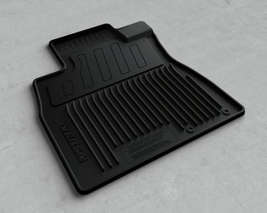 Nissan All-Season Floor Mats (Rubber / 4-piece / Black) 999E1-4Y002