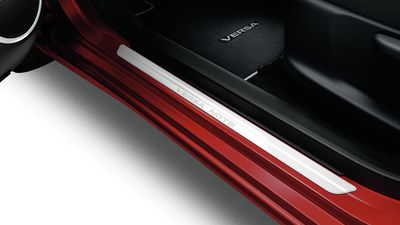 Nissan Door Sill Plates Red (2-piece set) T99G6-9MD1A