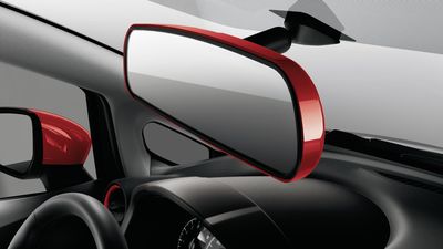 Nissan Rear View Mirror Cover Red (for non-E/C mirrors) 999G3-44201