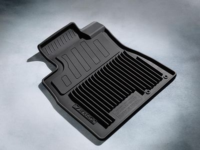Nissan All-Season Floor Mats (Rubber / 4-piece / Black) 999E1-4Y000V
