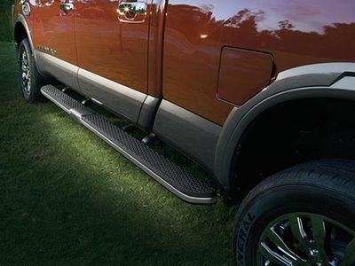 Nissan Running Boards LH KC with Lights - Chrome (Titan XD King Cab 6.5 Bed) 999T6-W3602