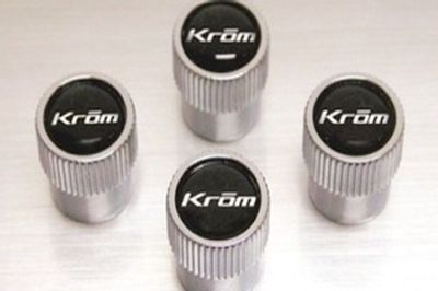 Nissan Tire Valve Stem Caps/ "Krom" Logo'd 999MB-VX000