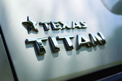 Nissan Texas Titan Rear Tail Gate Badge 999D1-WR000