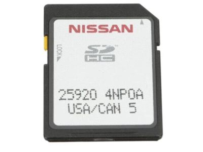 Nissan 25920-4NP0A Memory-Card,Map