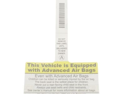 Nissan 14805-4AT0A Emission Label
