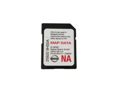 Nissan 25920-9HS0A Memory-Card,Map