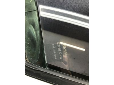 Nissan 82263-JA00A Glass-Rear Door Corner,LH