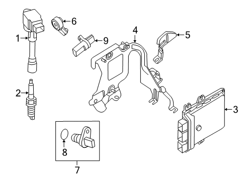 2021 Nissan Maxima Ignition System Diagram