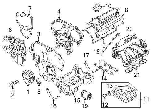 2020 Nissan Maxima Intake Manifold Diagram