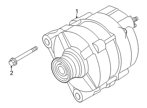 Generator Diagram for 23100-6RA0B