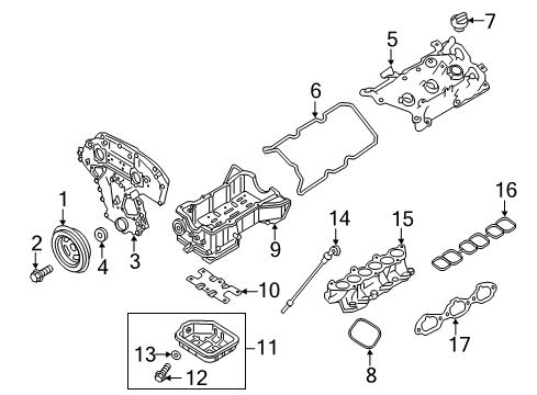 2020 Nissan Pathfinder Intake Manifold Diagram
