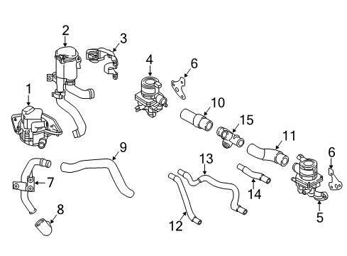 2021 Nissan GT-R Secondary Air Injection System Diagram