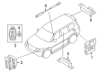 Diagram for Nissan Armada Car Key - 285E3-1LB5B