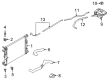 Diagram for 2020 Nissan Sentra Radiator Hose - 21741-6LB0A