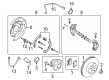 Diagram for Nissan Spindle Nut - 40262-4GA0D