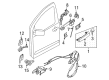 Diagram for 2022 Nissan Frontier Door Latch Cable - 80515-9BU0A