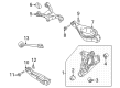 Diagram for 2021 Nissan Rogue Steering Knuckle - 43019-6RA1A