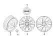 Diagram for 2020 Nissan Murano Spare Wheel - 40300-9UF0A