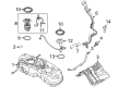 Diagram for 2021 Nissan Rogue Fuel Level Sensor - 25060-6RR1A