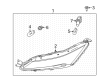 Diagram for 2021 Nissan Rogue Headlight - 26120-6RR0D