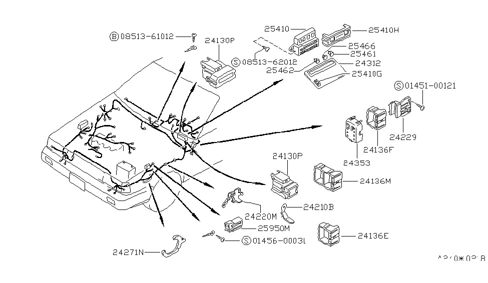 Nissan 24346-50A01 Bracket Assembly Connector