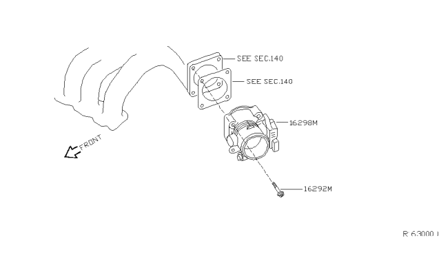 2005 Nissan Altima Throttle Chamber Diagram 2