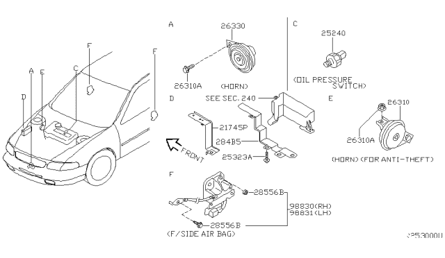 2002 Nissan Altima Electrical Unit Diagram 1