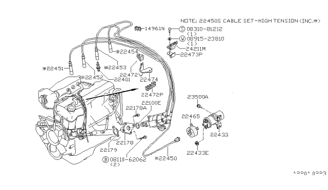 1981 Nissan 200SX Ignition System Diagram 2