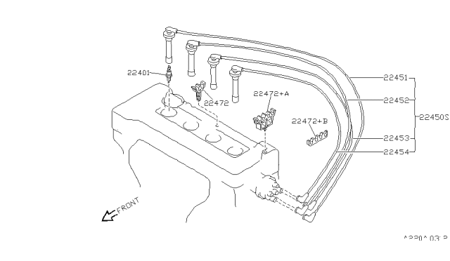 1996 Nissan 200SX Ignition System Diagram 1