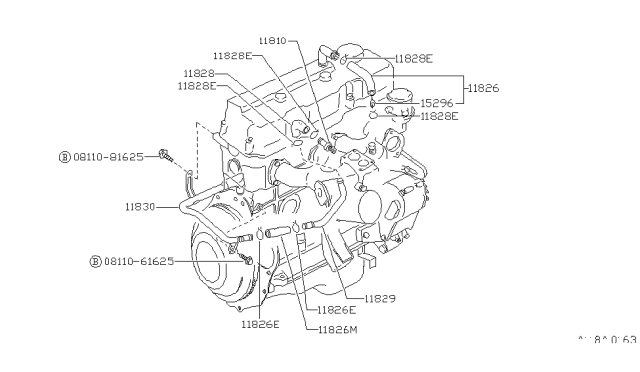 1993 Nissan Pathfinder Crankcase Ventilation Diagram 3