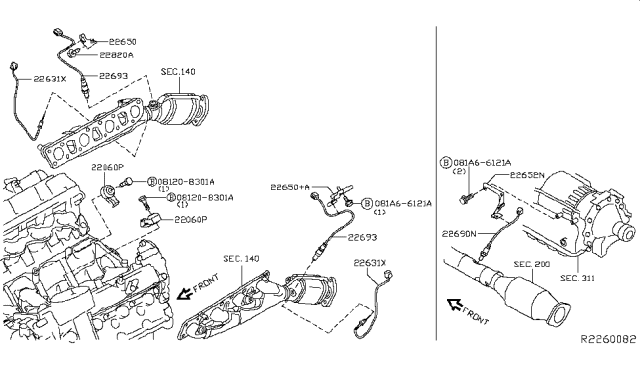 2018 Nissan NV Engine Control Module Diagram 3