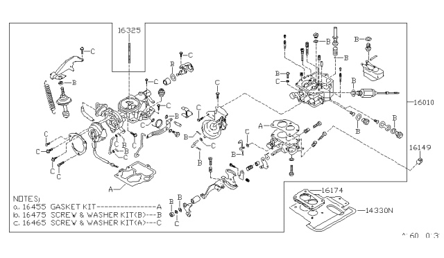 1980 Nissan Datsun 310 Carburetor Diagram 5