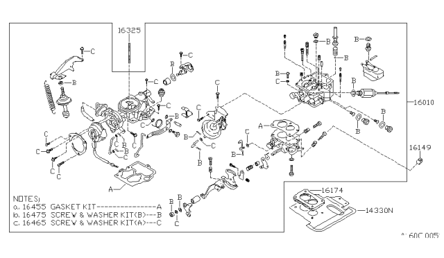 1979 Nissan Datsun 310 Carburetor Diagram 1
