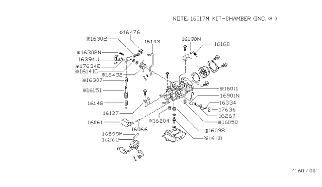 1979 Nissan Datsun 310 Carburetor Diagram 10