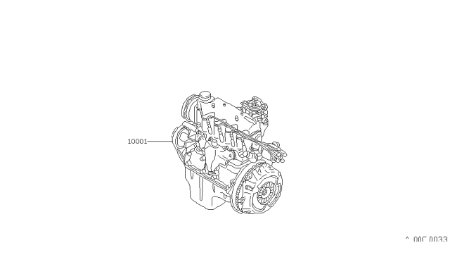 1980 Nissan Datsun 310 Engine Assembly Diagram 3
